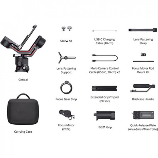 DJI RS3 Combo Gimbal Stabilizer