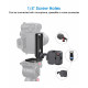 DSLR Camera L Bracket Vertical Horizontal Switching Tripod Quick Release Plate for Canon Nikon Sony Osmo Ronin Zhiyun