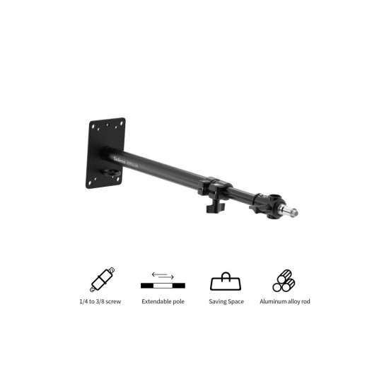Selens Photography Studio Wall Mount Camera Wall Ceiling Mount Boom Arm