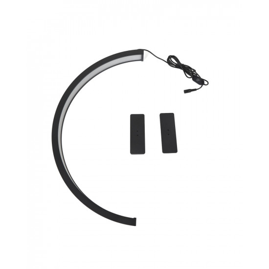 Half Moon Nail Desktop LED Light 58cm Black