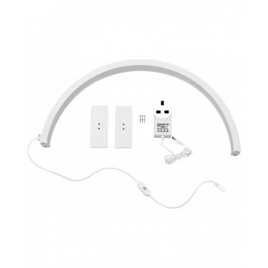 Half Moon Nail Desktop LED Light 75cm White