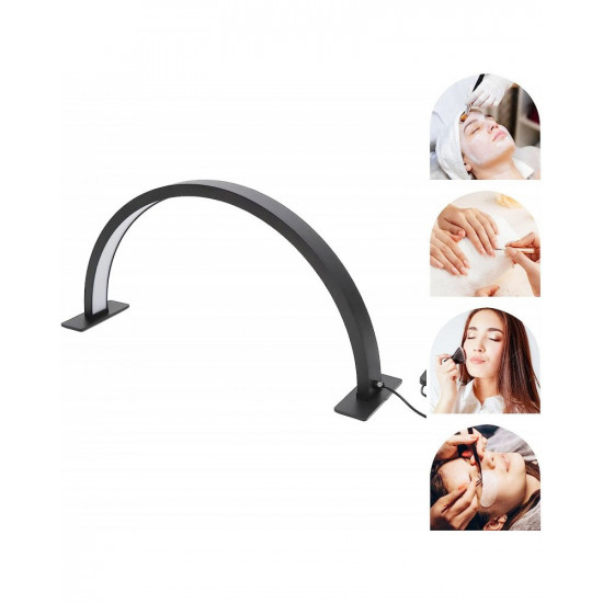Half Moon Nail Desktop LED Light 75cm Black