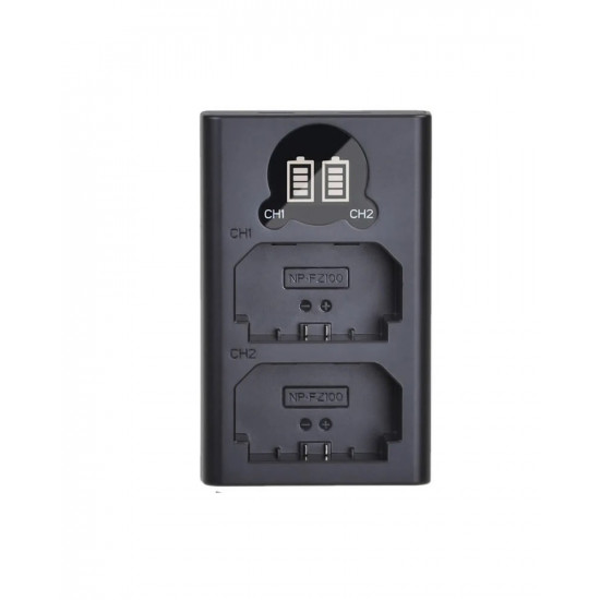 Captor Dual Battery Charger for Sony NP-FZ100