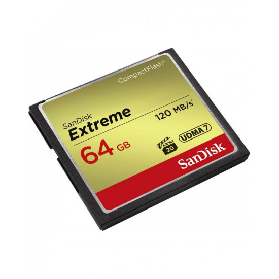 SanDisk Extreme 64GB CompactFlash Memory Card SanDisk Extreme 64GB CompactFlash Memory Card
