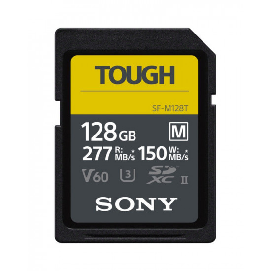 Sony 128GB SF-M Tough Series UHS-II SDXC Memory Card