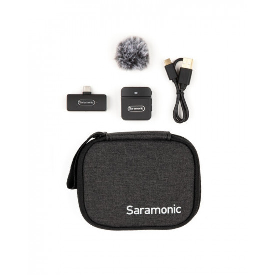 Saramonic Blink 100 B5 Compact Digital Wireless Clip-On Microphone System with USB-C Connector