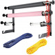 Photography 4-Roller Wall Mounting Manual Background Support System
