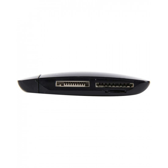USB 3.0 Card Reader,Super Speed 5Gbps Flash Memory, Portable TF CF MS SD Card Reader Adapter for PC Laptop - Black