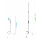 C-Stand Stainless Steel Heavy Duty 5-10 feet C-Stand Stainless Steel Heavy Duty 5-10 feet