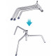 C-Stand Stainless Steel Heavy Duty 5-10 feet C-Stand Stainless Steel Heavy Duty 5-10 feet