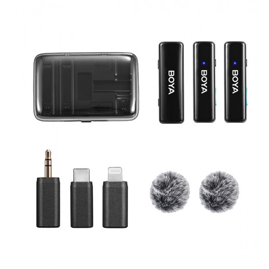 BOYA BOYALINK All-in-one Design Wireless Microphone System