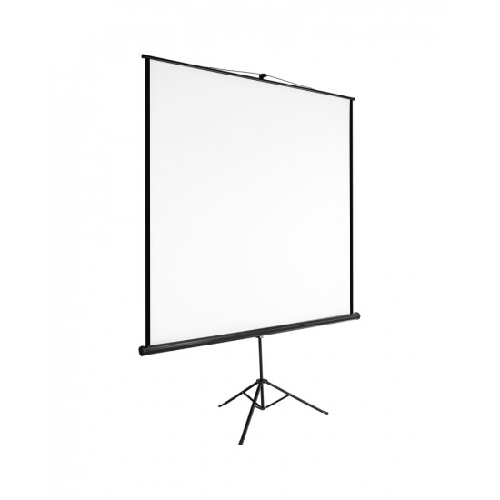  Portable Tripod Projector Screen 178x178cm Matte Pull Down Projection Cinema