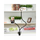 Selfie And Phone Ring Light Holder Clip On-Black