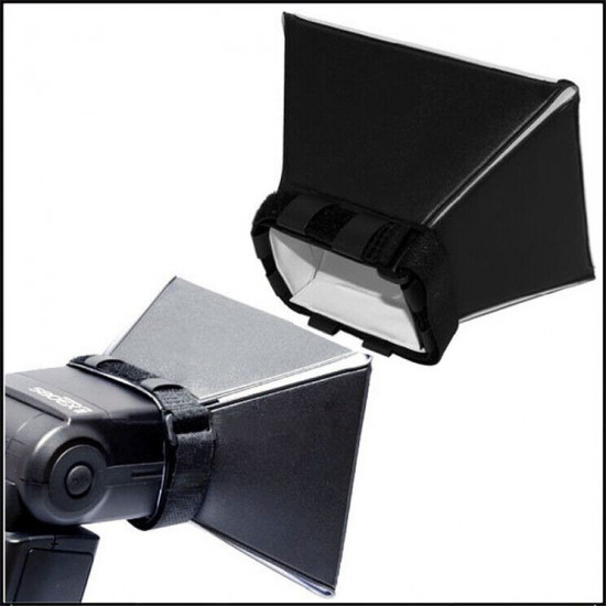 Universal Mini Diffuser Soft Box for External Flash Speedlite
