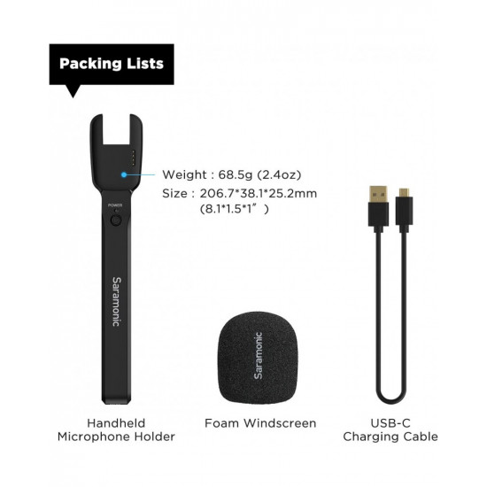 Saramonic Blink 500 Pro HM Handheld Transmitter Holder