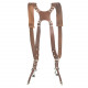 Camera Shoulder Strap Camera Adjustable Double Shoulder Leather Harness Photography Accessories