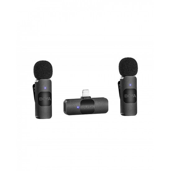 BOYA BY-V2 Ultracompact 2.4GHz Wireless Microphone System