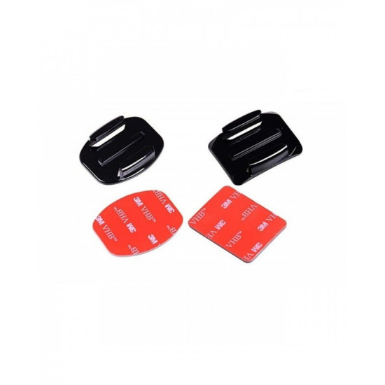 Flat Curved Adhesive Mounts Sticker Mount for GoPro Hero Xiaomi Yi 4K Mijia SJCAM Action Camera Flat Curved Adhesive Mounts Sticker Mount for GoPro Hero Xiaomi Yi 4K Mijia SJCAM Action Camera
