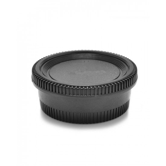 Camera Body Cap & Camera Rear Lens Cover for All Nikon AF Cameras