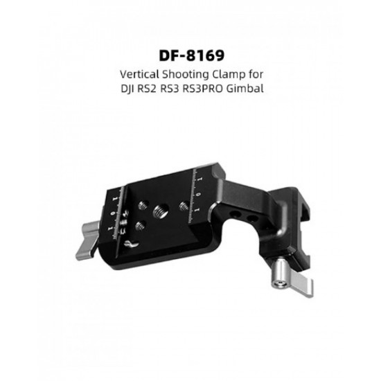 Vertical Camera Mount for DJI RS 3 Pro/RS 3 / RS 2, Robust Portrait Vertical Shooting Solution Plate Adapter