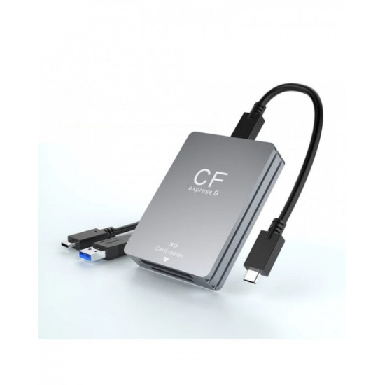 CFexpress Type B SD Card Reader USB 3.2 10Gbps Camera Reader Memory Card