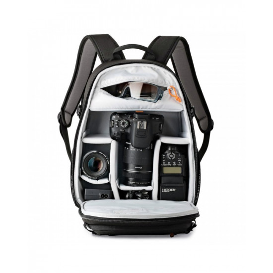 Tahoe BP 150, Black Keep your photo gear and tablet protected and organized in this lightweight and sporty Tahoe Backpack
