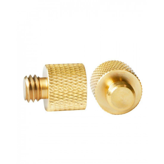 24in1 Camera Accessories Durable 1/4" Male to 1/4" Male Threaded Adapter 1/4 Inch