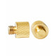 24in1 Camera Accessories Durable 1/4" Male to 1/4" Male Threaded Adapter 1/4 Inch