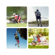 PULUZ Waist Belt Mount Strap with Selfie Stick Monopod for osmo insta360 camera and GoPro 12/11/10/9