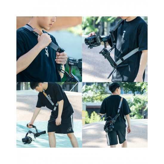 SmallRig Weight-Reducing Shoulder Strap for DJI RS 3, RS 3 Pro
