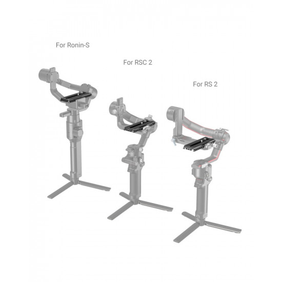 SmallRig Manfrotto Quick Release Plate for DJI RS 2 / RSC 2 / Ronin-S / RS 3 / RS 3 Pro Gimbal