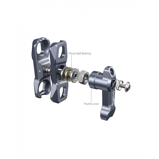 SmallRig Magic Arm with Dual Ball Heads (1/4”-20 Screws)