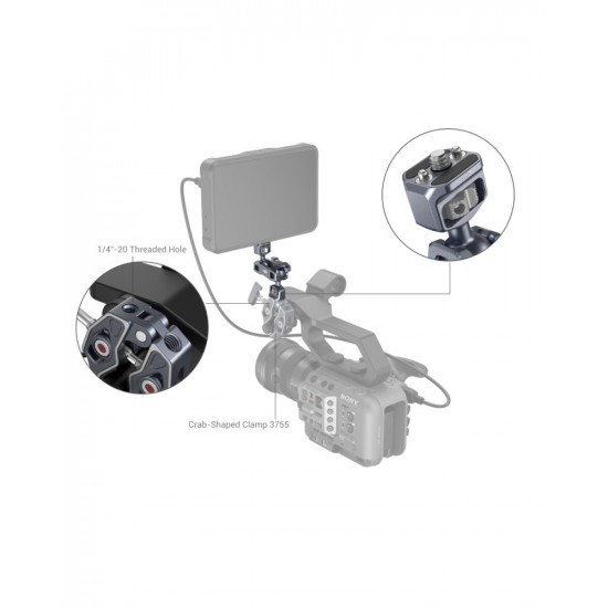 SmallRig Magic Arm with Dual Ball Heads (1/4”-20 Screws)