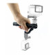 Camera Top Handle Hand Grip with Hot Shoe Mount 1/4" 3/8" Screw Hole for DSLR Camera Cage