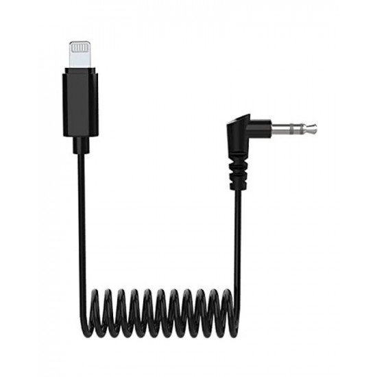 Hollyland 3.5mm TRS to Lightning Coiled Cable