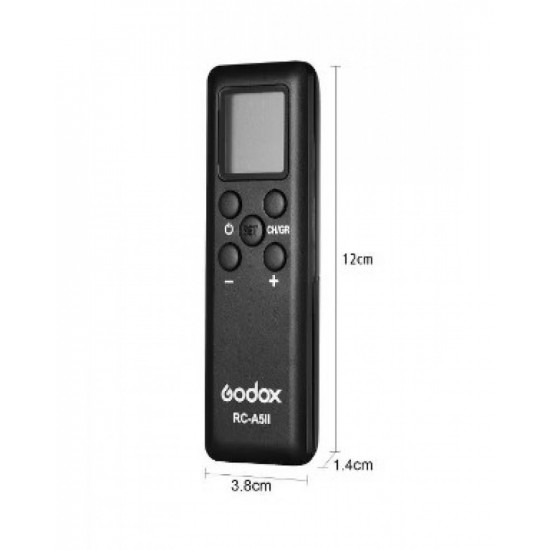 Godox RC-A5II Remote Control for SL-60W, SL-100W, SLB60W, LED308W, UL150, VL150/200/300, LED1000D II, LED1000Bi II