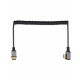 4K UHD HDMI TO MINI HDMI Right 2.4m Cable