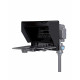 FEELWORLD TP10 Portable 10" Folding Teleprompter Up 11" Phone Tablet Prompter for Phone DSLR Shoot