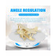 360Electric Rotating Display Stand Turntable White Velvet Base Photography Turntable Jewelry And Shoes