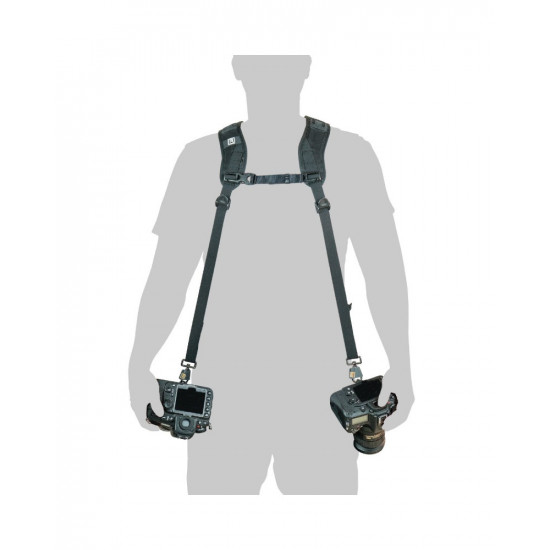 BlackRapid Double Breathe Camera Harness Trusted Strap desing