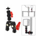 Multi-function Ball Head Clamp Ball Mount Clamp Magic Arm