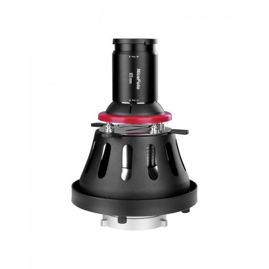 NiceFoto SN-29 Pro Professional Optical Snoot for LED Video Light With Bowens Mount