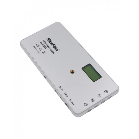 NiceFoto SL-120A 12W Built-in 4000mAh Lithium Battery Pocket LED Video Light