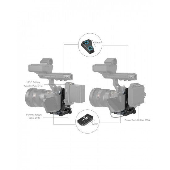 SmallRig Compact V-Mount Battery Mounting System