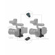 SmallRig Compact V-Mount Battery Mounting System