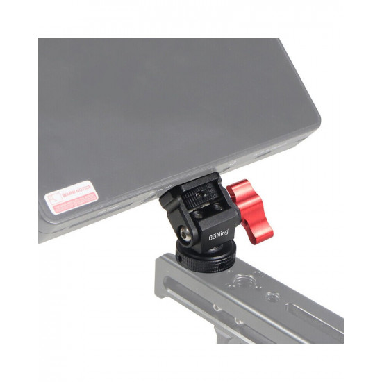 BGNing GOPRO Camera Monitor Bracket Holder Hot Cold Shoe Adapter Tripod Mount