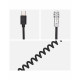 USB-C Power Cable Replacement for Blackmagic Pocket Cinema BMPCC 4K6K to USB Type-C Spring Cable