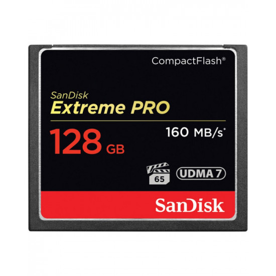SanDisk 128GB Extreme Pro CompactFlash Memory Card