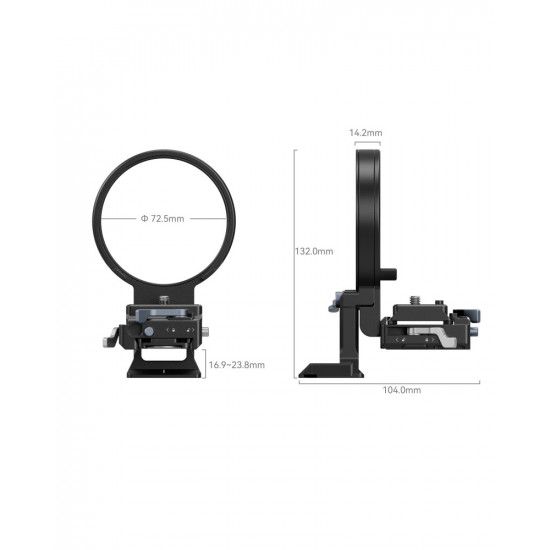 SmallRig Rotatable Horizontal-to-Vertical Mount Plate Kit for Nikon Z Series Z5 / Z6 / Z7 / Z6II / Z7II / Z8