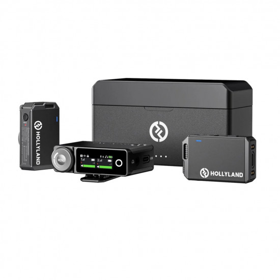 Hollyland LARK MAX Duo 2-Person Wireless Microphone System Hollyland LARK MAX Duo 2-Person Wireless Microphone System
